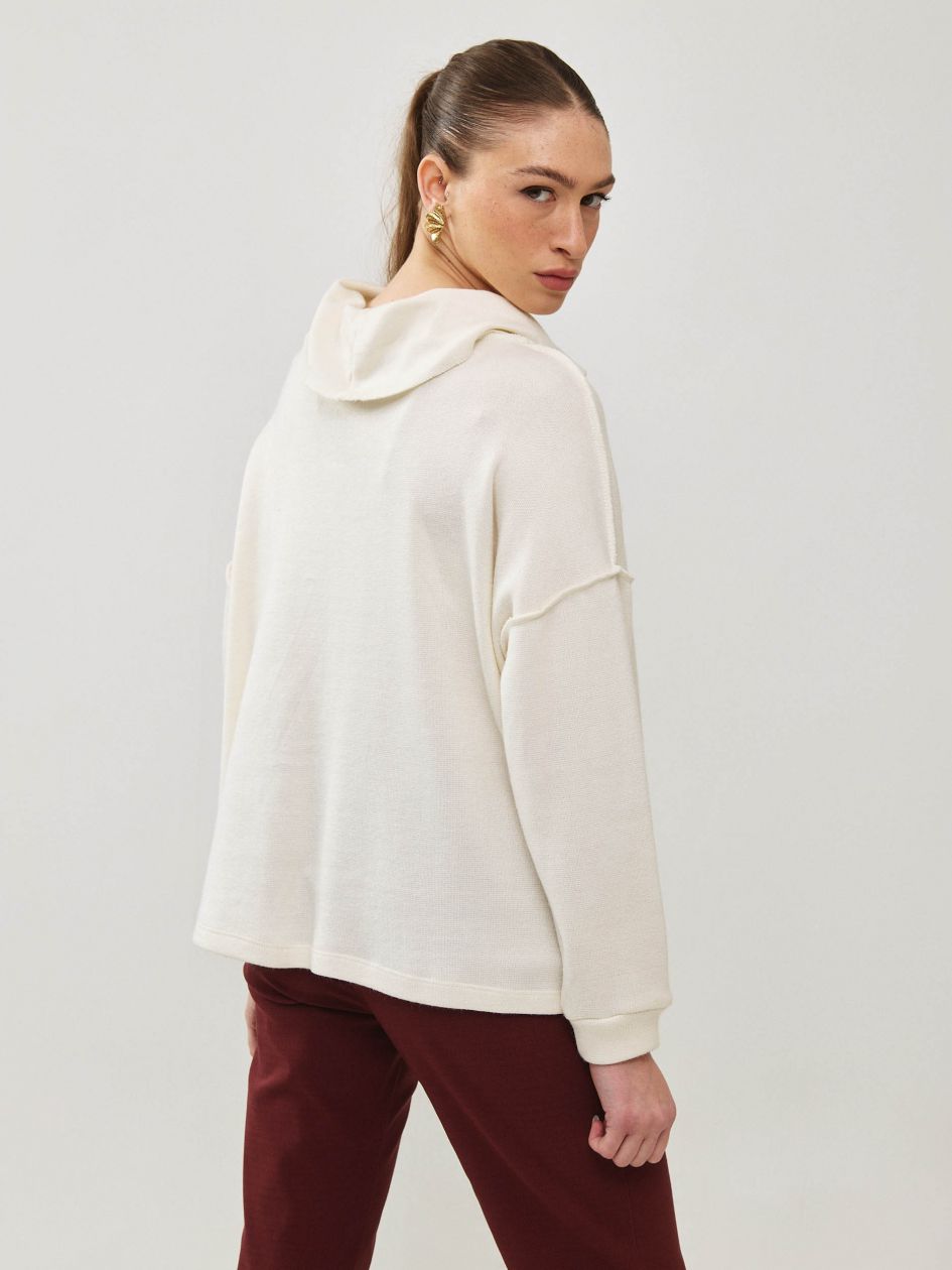 חולצה סריג צווארון