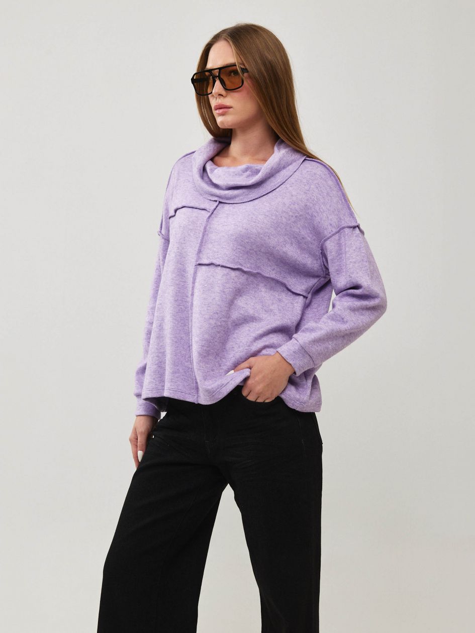 חולצה סריג צווארון