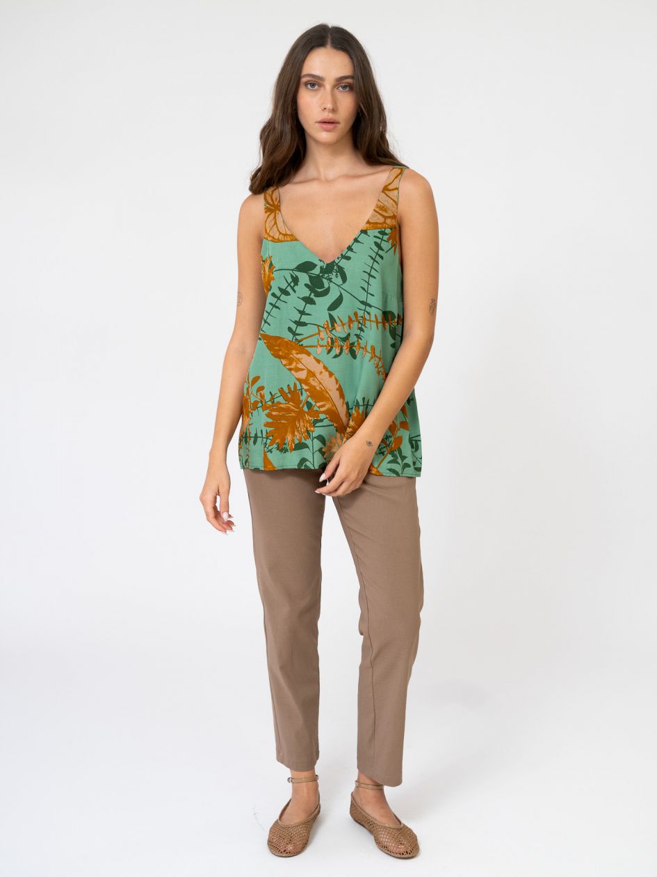 מכנסי בנגלין פשתן