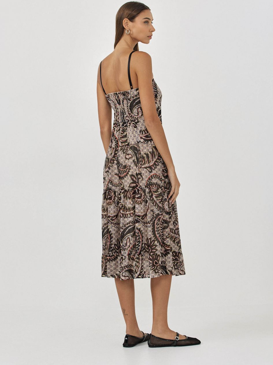 שמלה רזיל מודפס