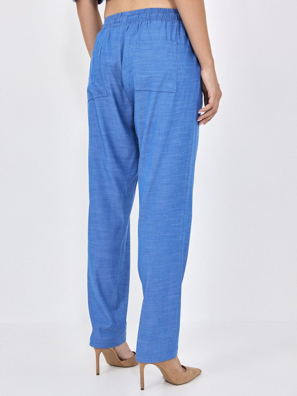 מכנסיים אריג ג`ינס