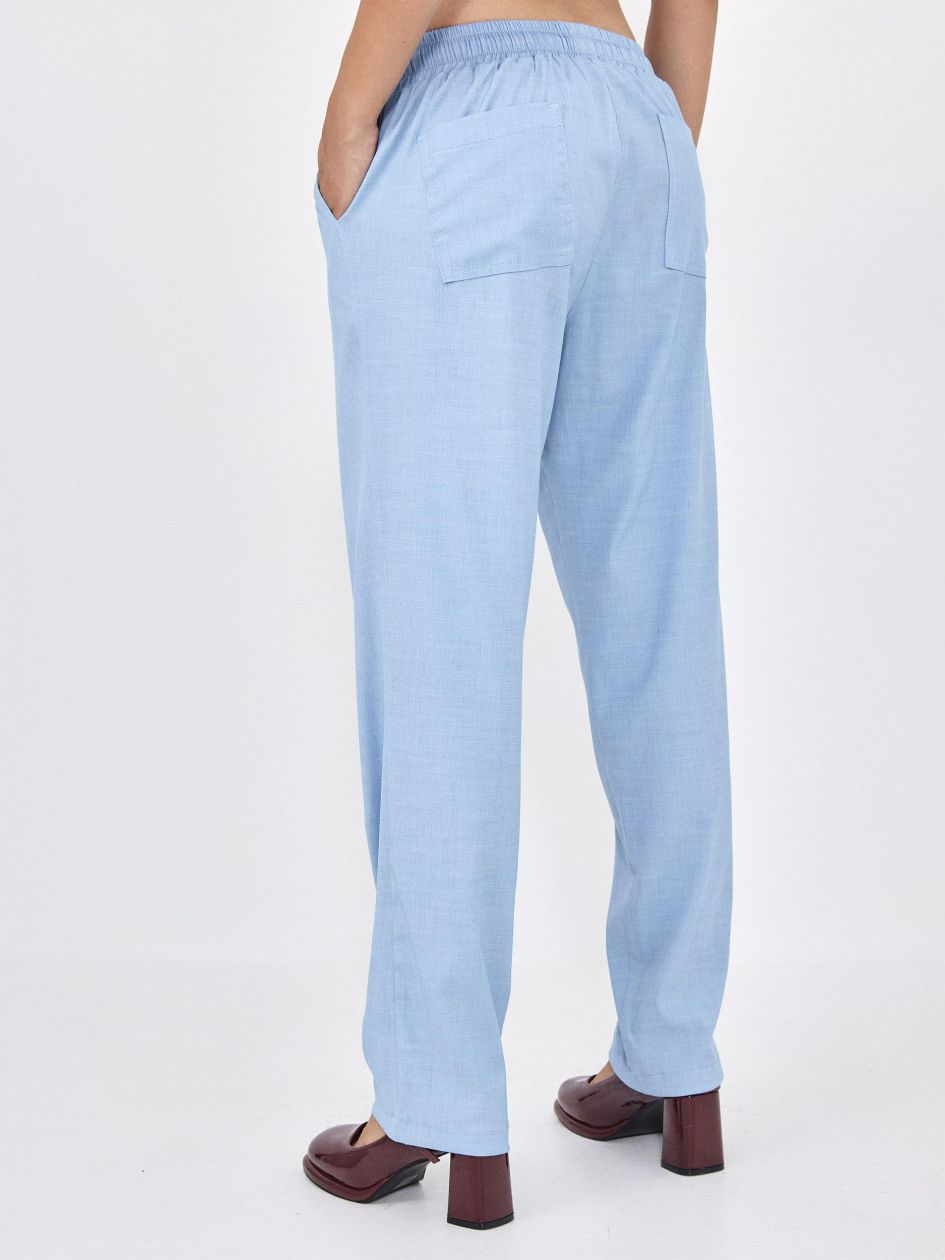 מכנסיים אריג ג`ינס