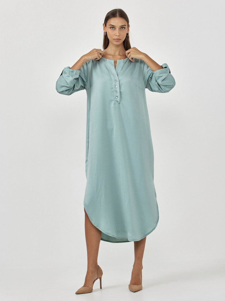 שמלה סאטן ארוכה שינה