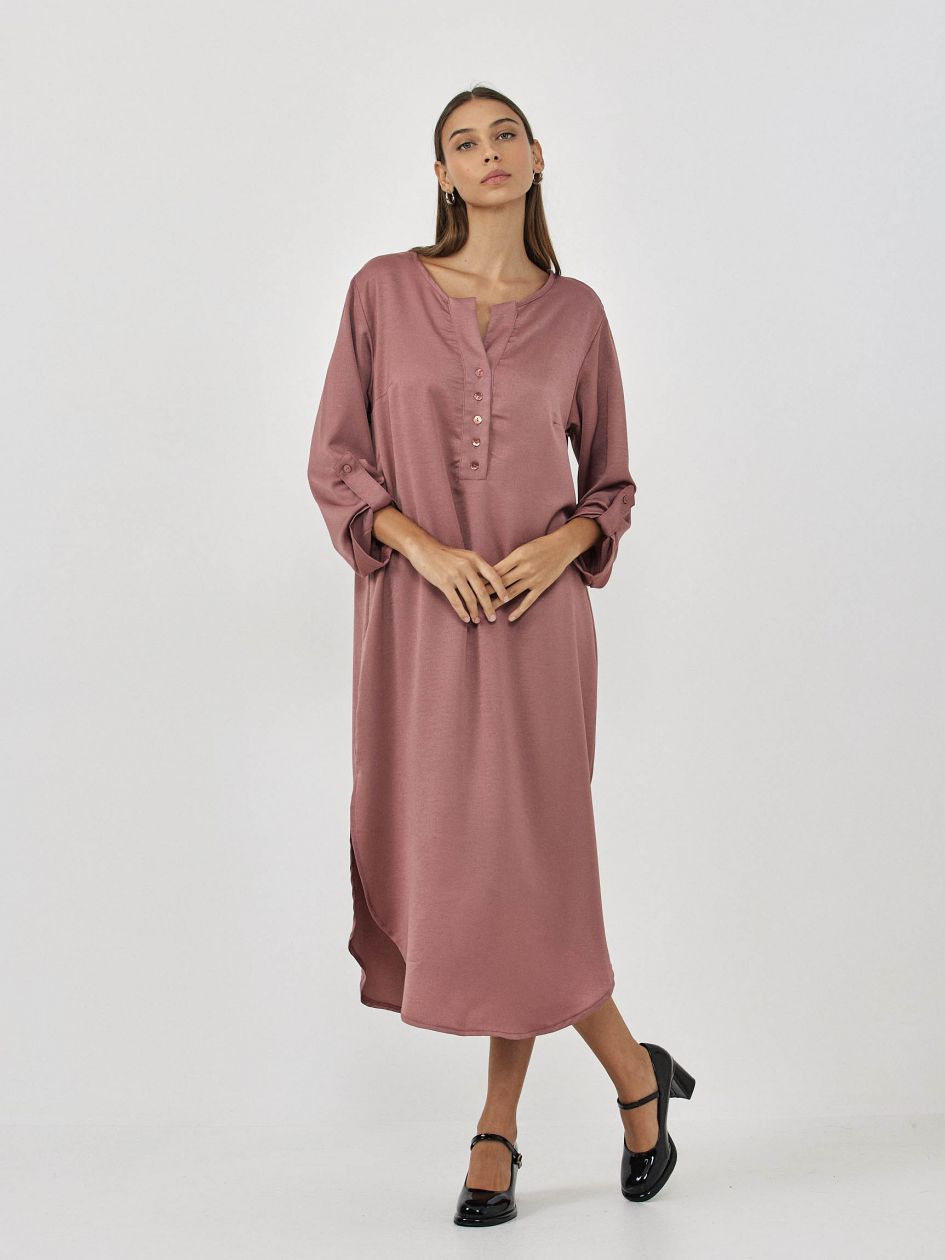 שמלה סאטן ארוכה שינה