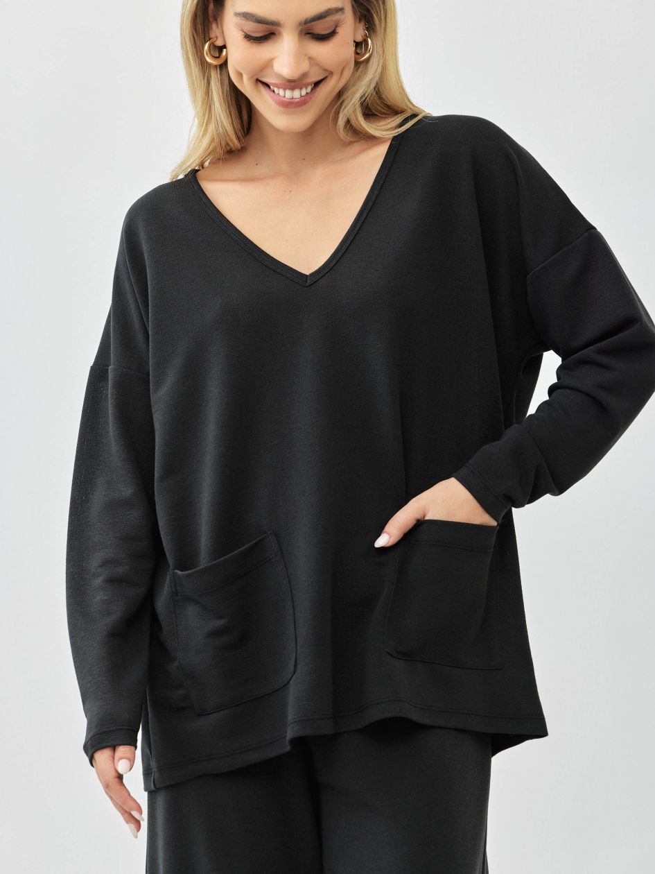 טוניקה סריג כיסים