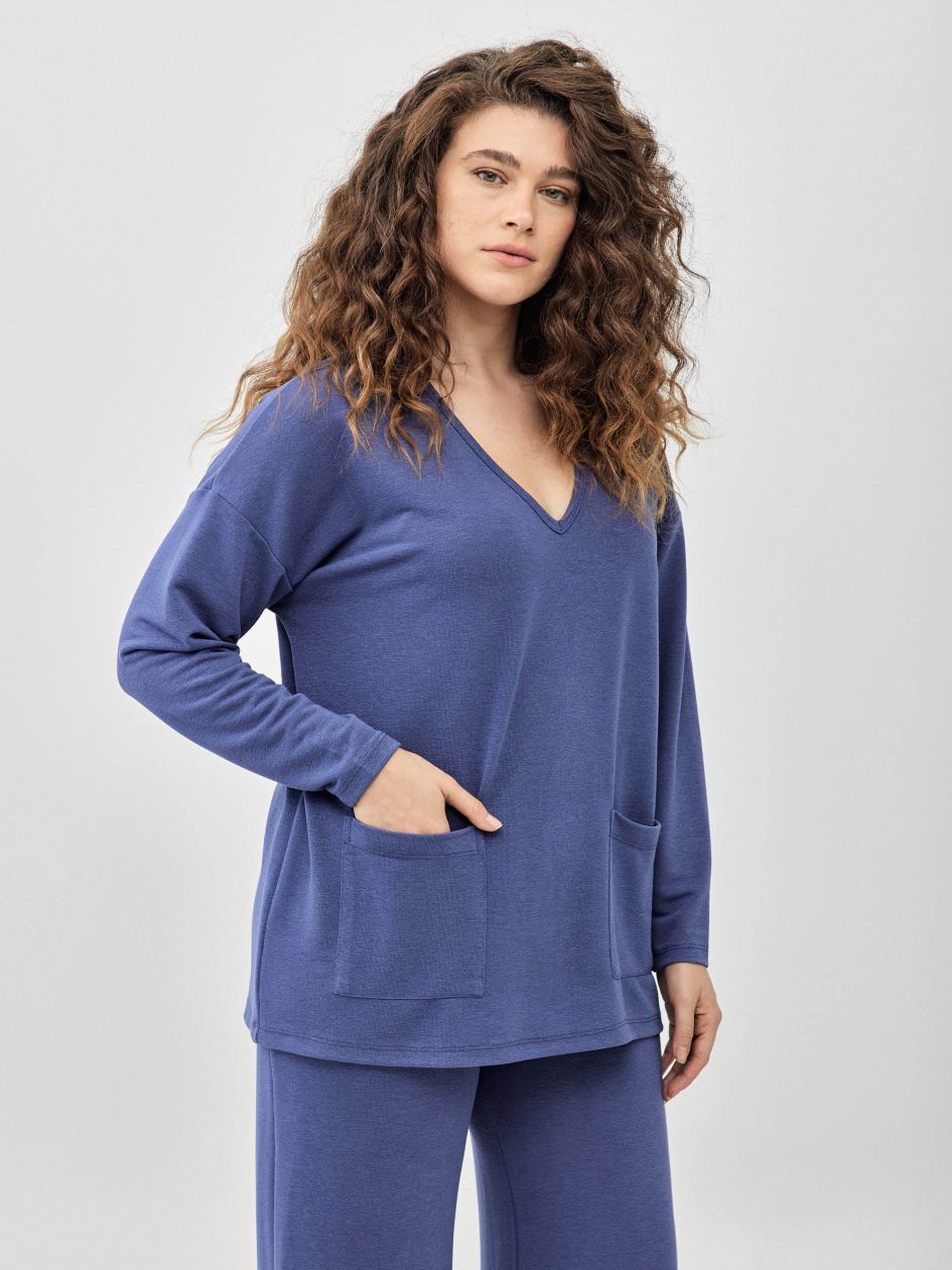 טוניקה סריג כיסים