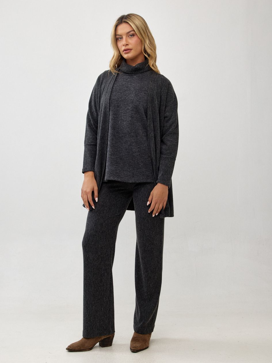 מכנסיים סריג ריב