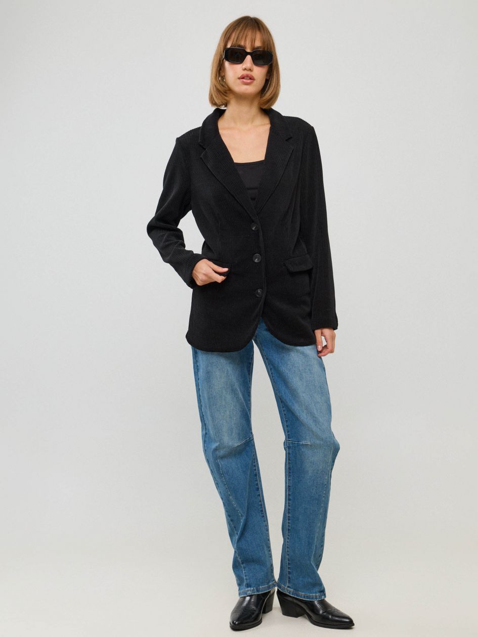 ג`קט קורדרוי כיסים