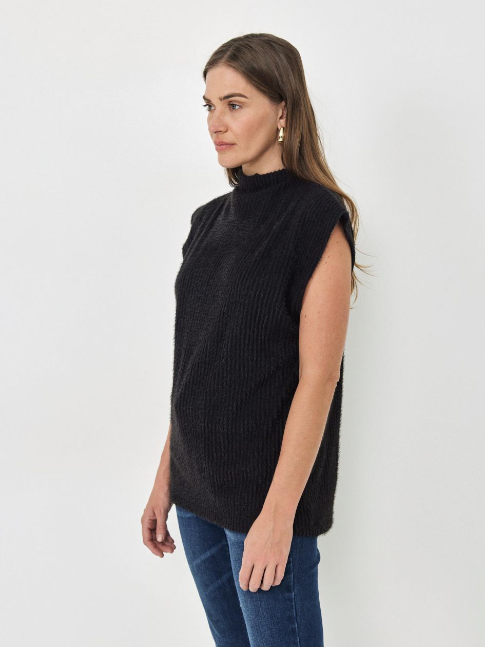 חולצה סריג קולר