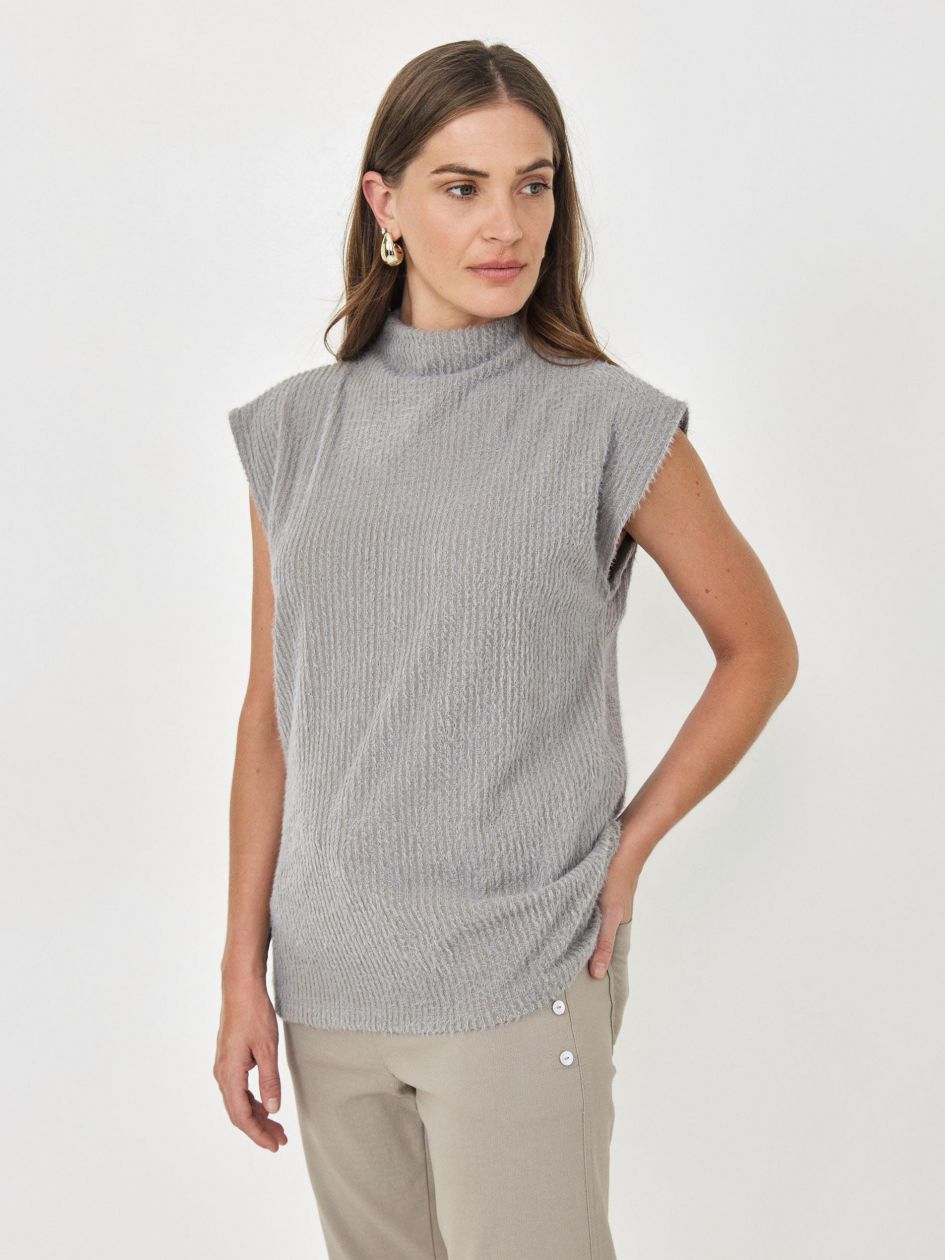 חולצה סריג קולר