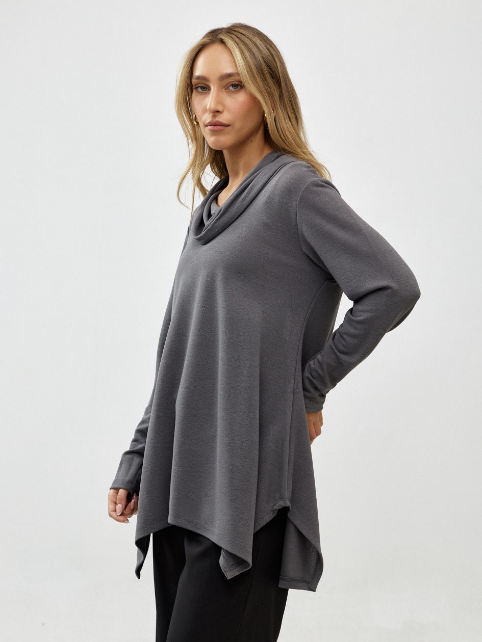 טוניקה סריג צווארון