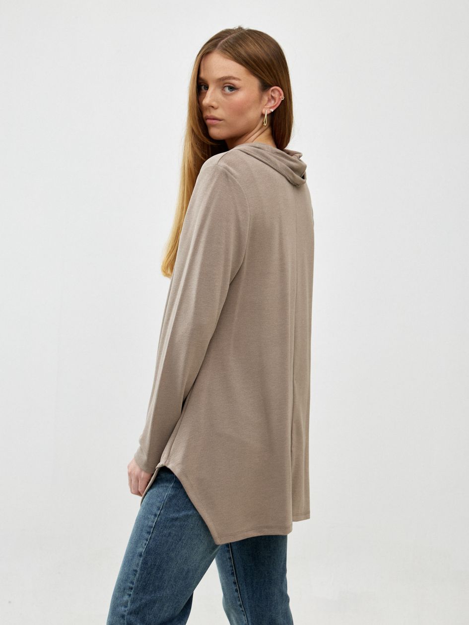 טוניקה סריג צווארון