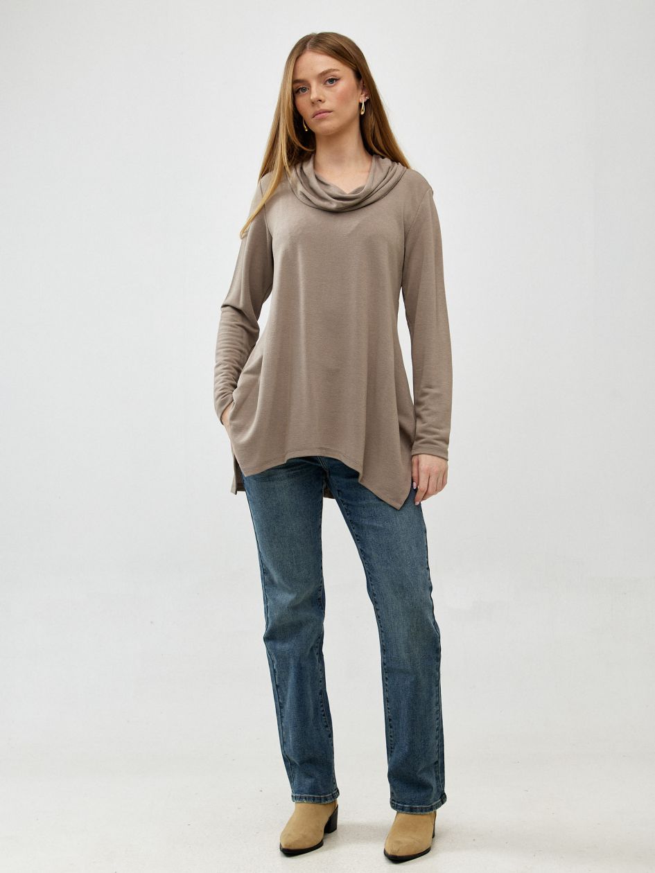 טוניקה סריג צווארון