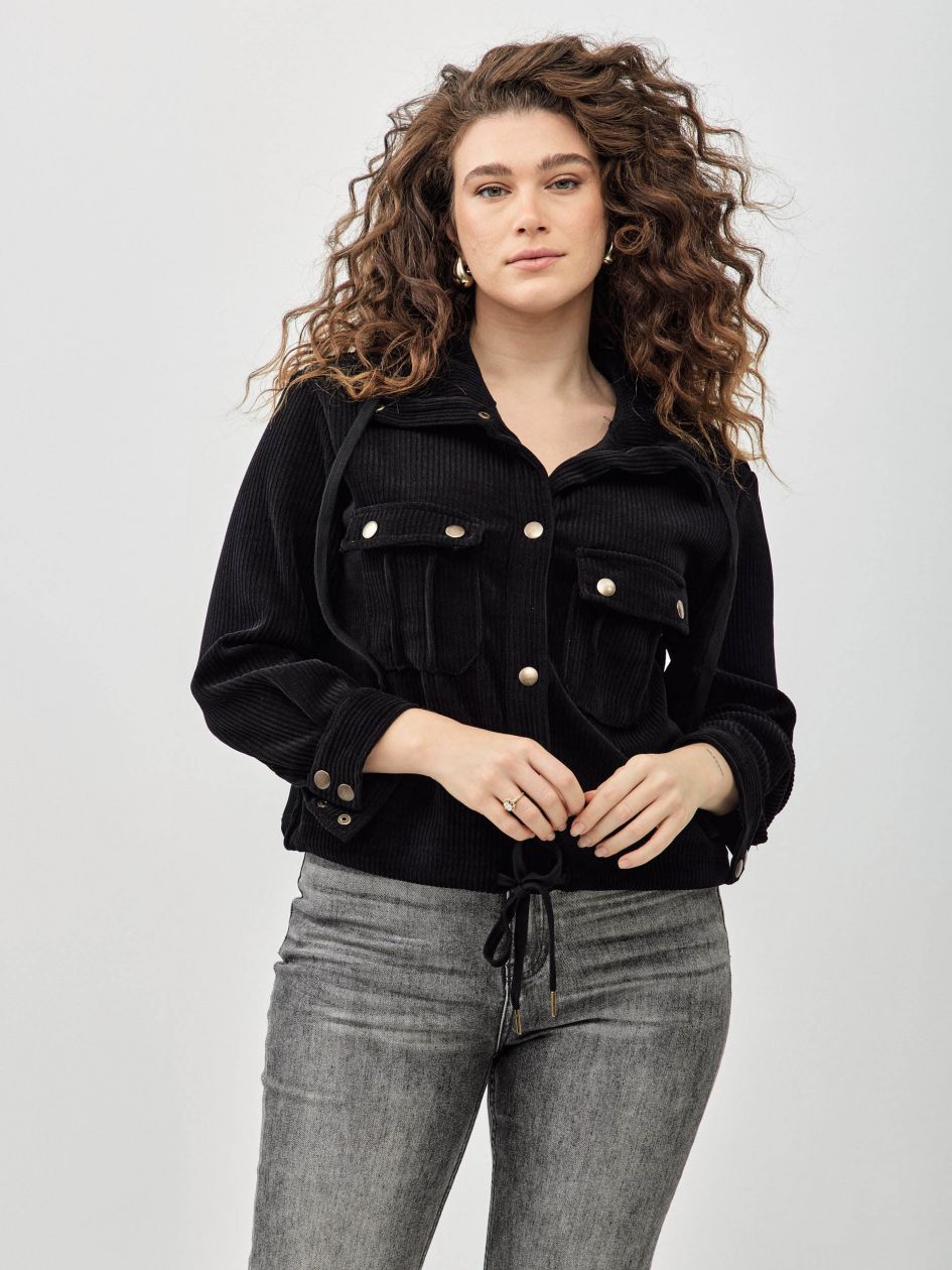 ג`קט קורדרוי עבה