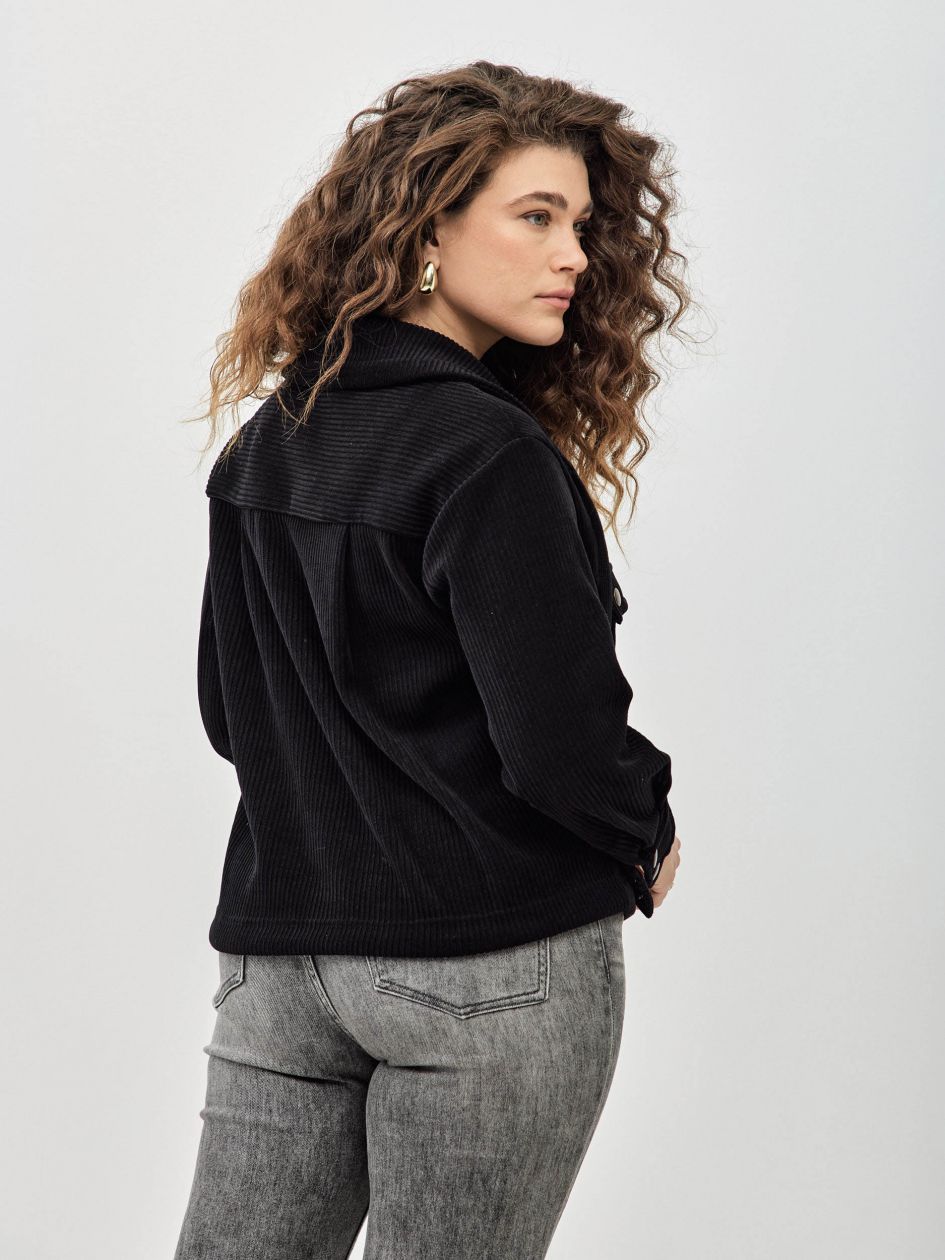 ג`קט קורדרוי עבה