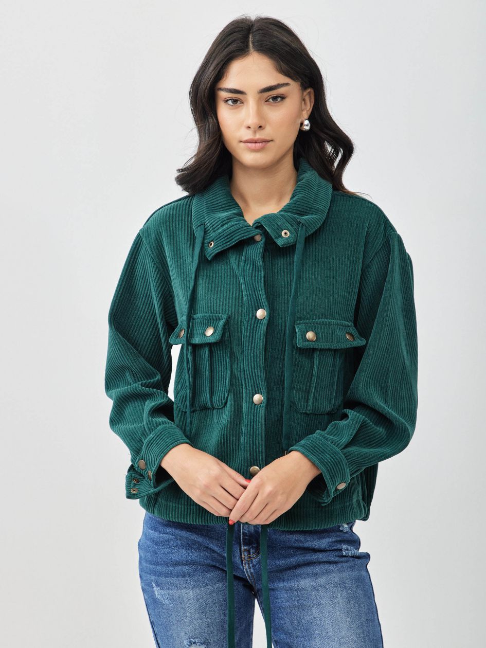 ג`קט קורדרוי עבה