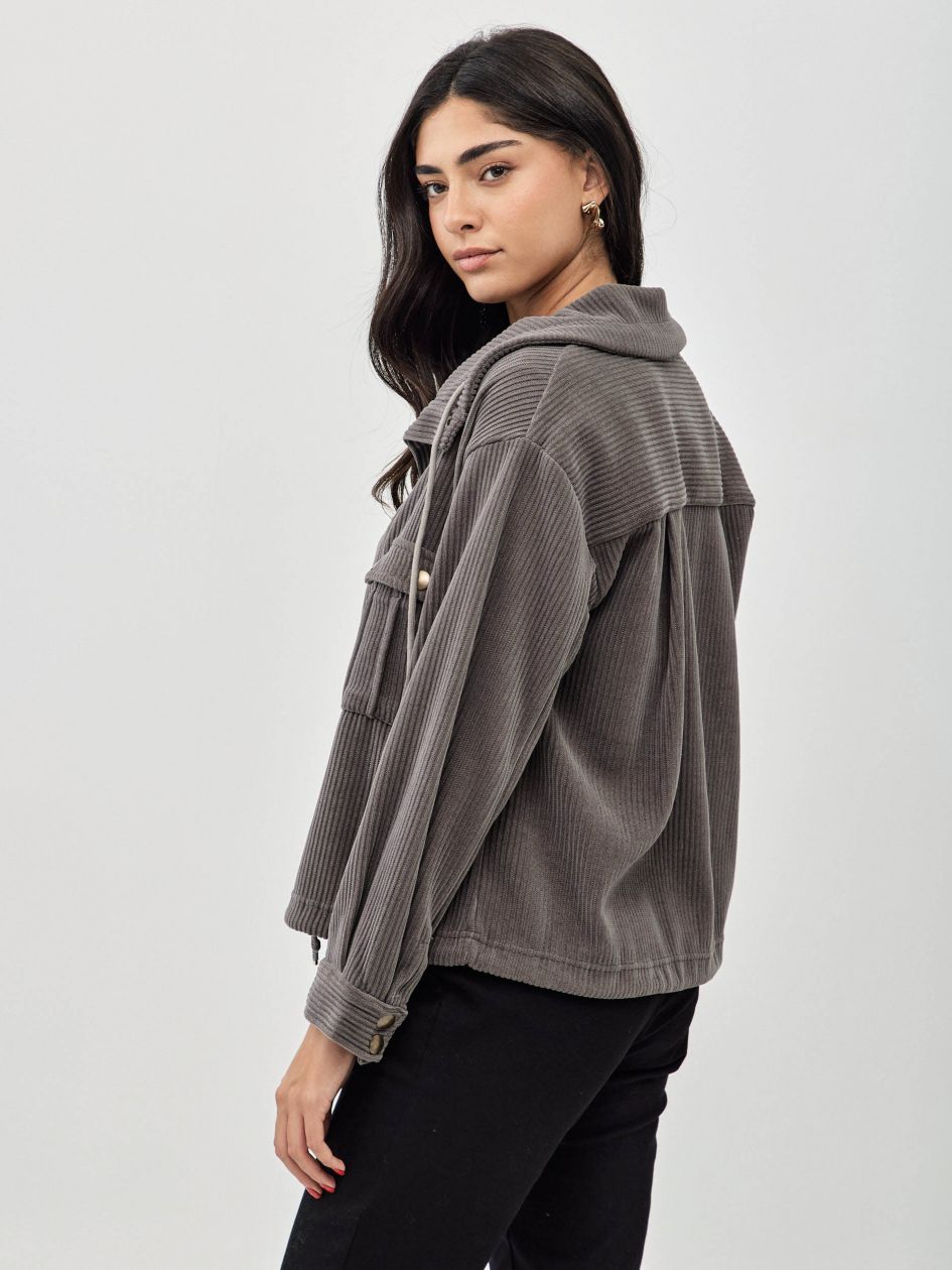 ג`קט קורדרוי עבה