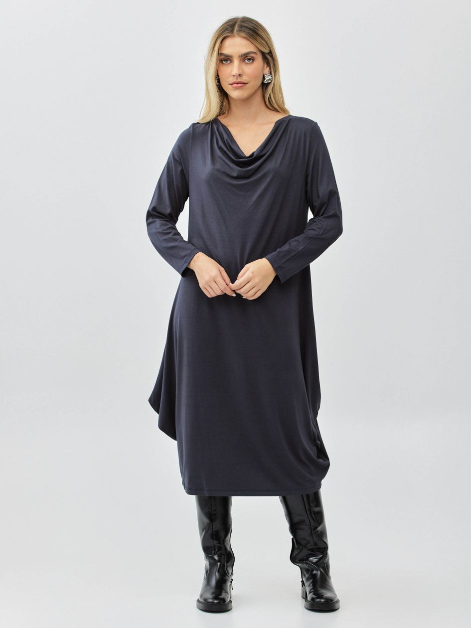 שמלה ארוכה דרפה