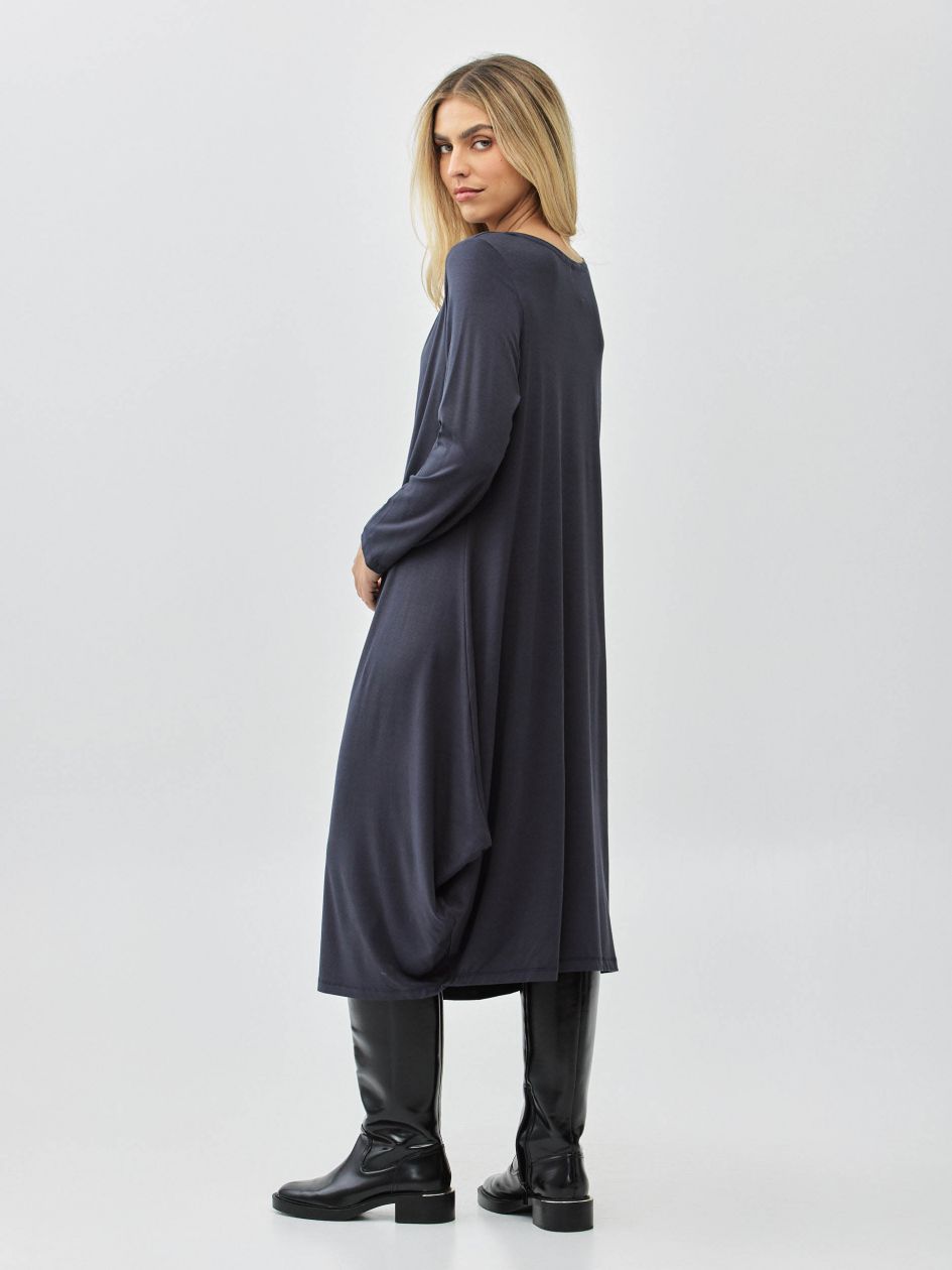 שמלה ארוכה דרפה