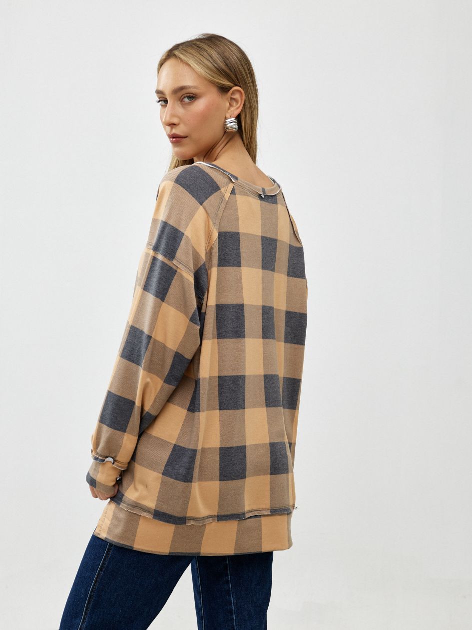 טוניקה משבצות פרנץ טרי