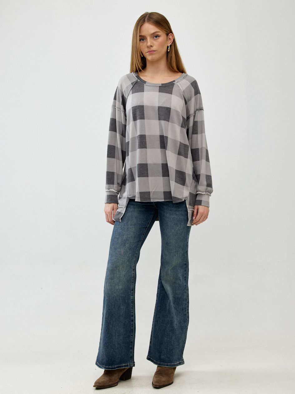 טוניקה משבצות פרנץ טרי