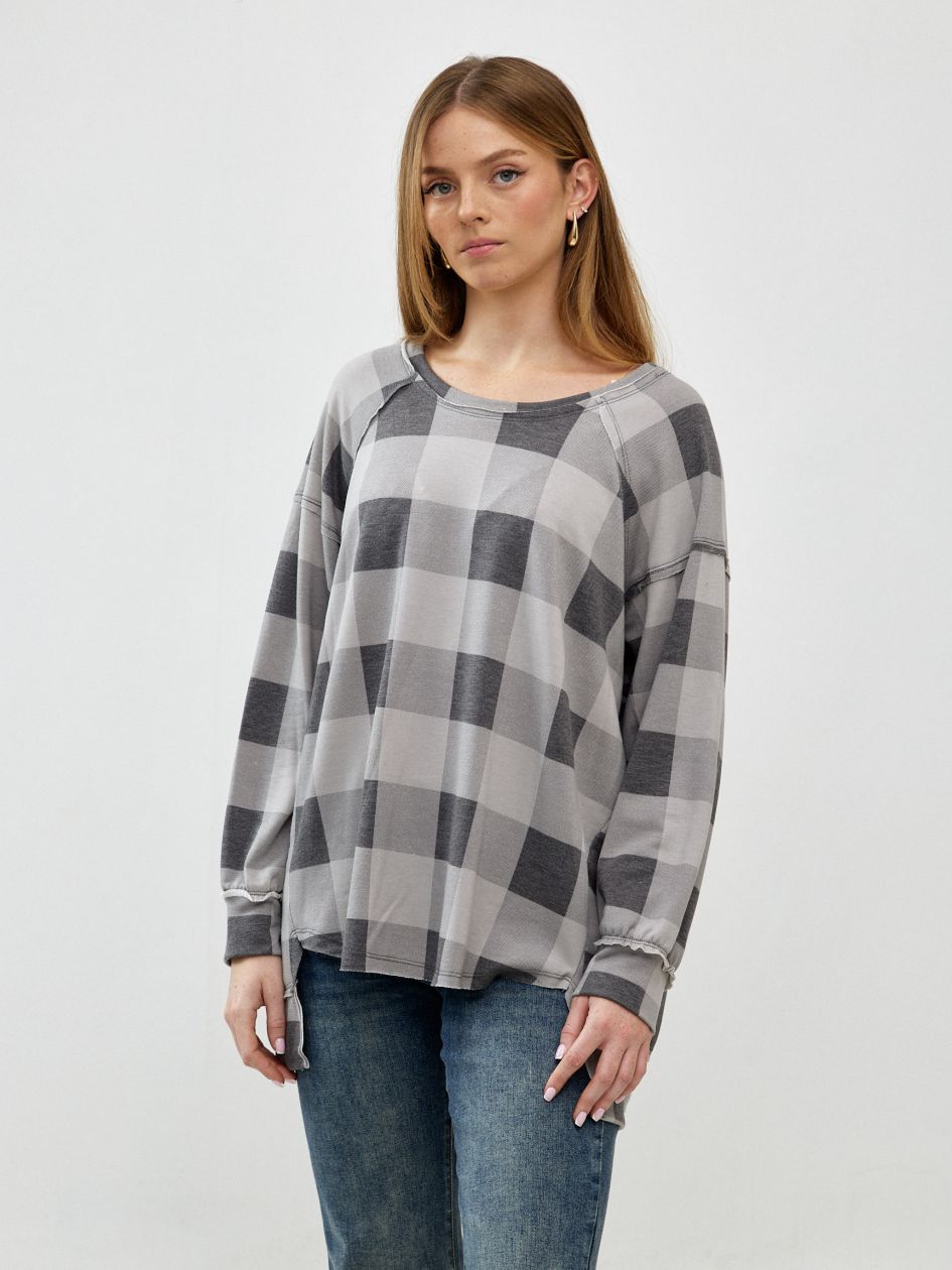 טוניקה משבצות פרנץ טרי