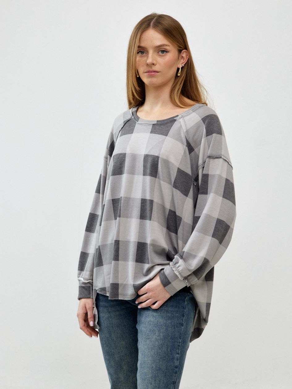 טוניקה משבצות פרנץ טרי