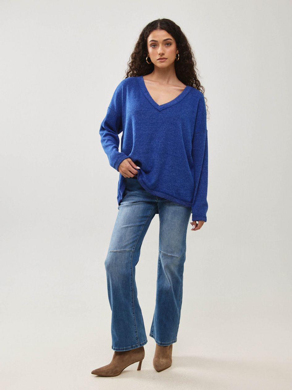 חולצה סריג מגורד