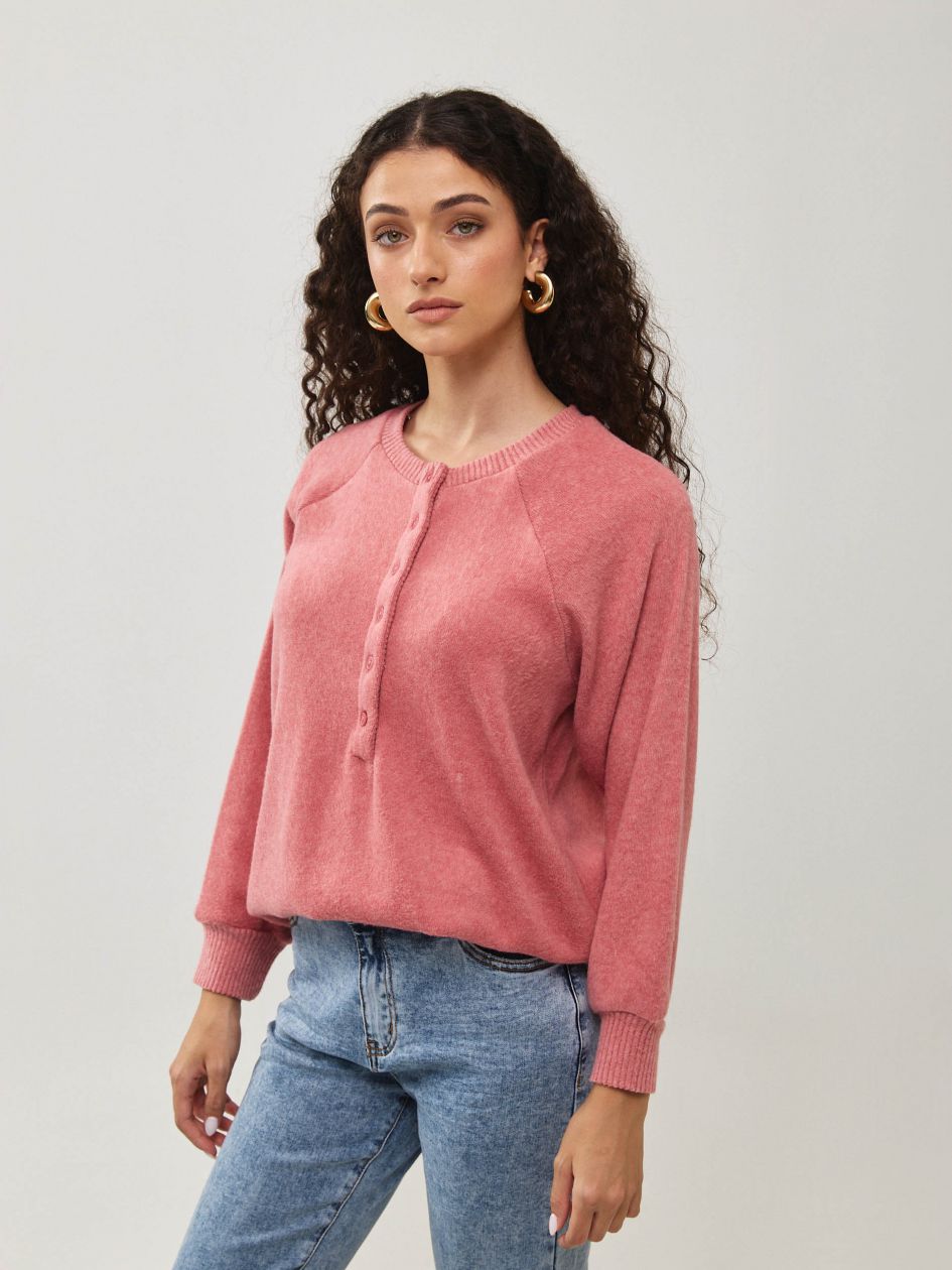 חולצה ריב קטיפה שינה