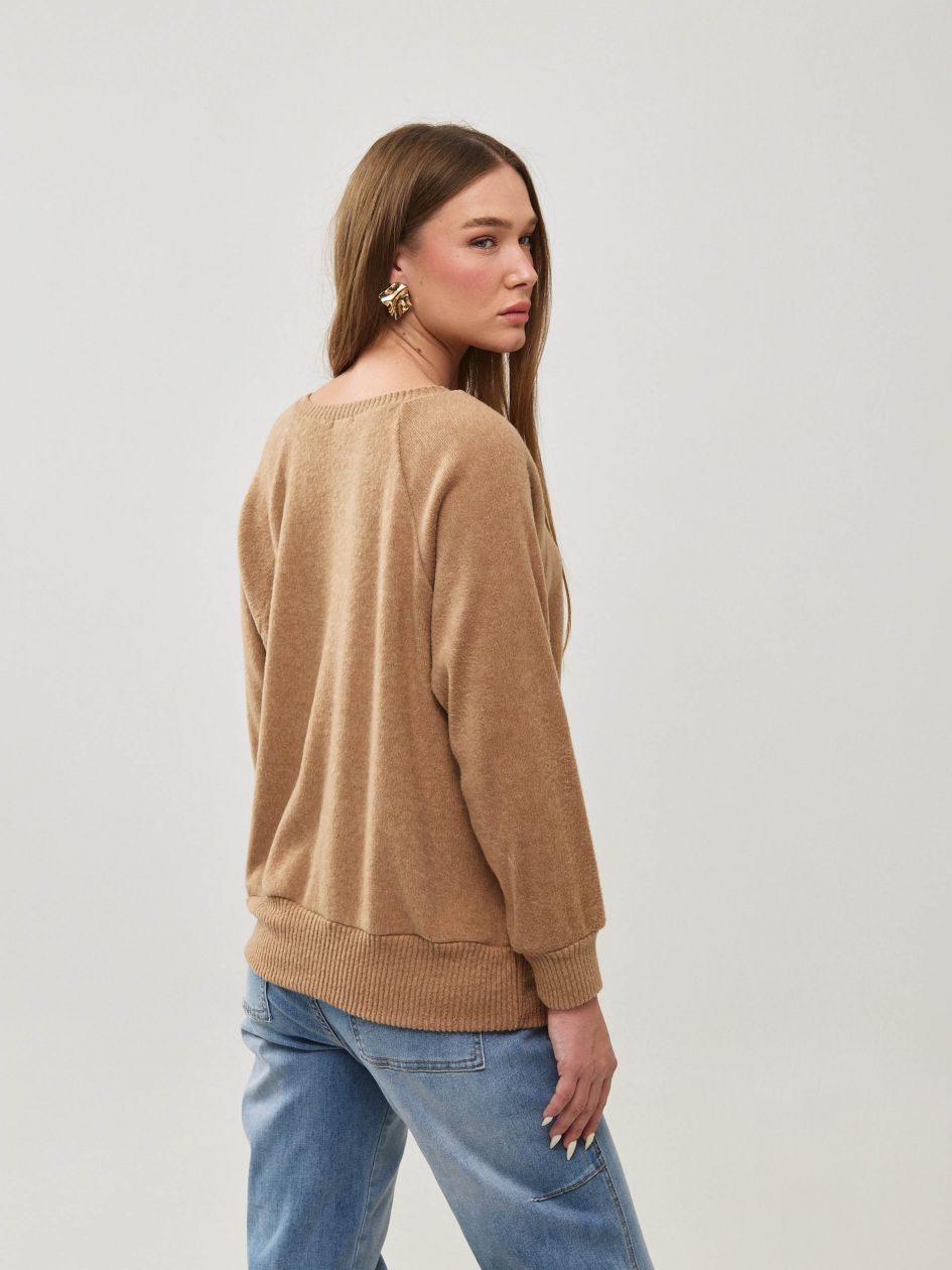 חולצה ריב קטיפה שינה