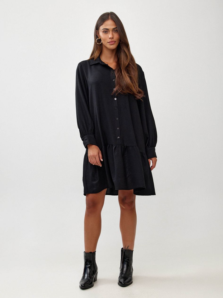 שמלה שינה צווארון