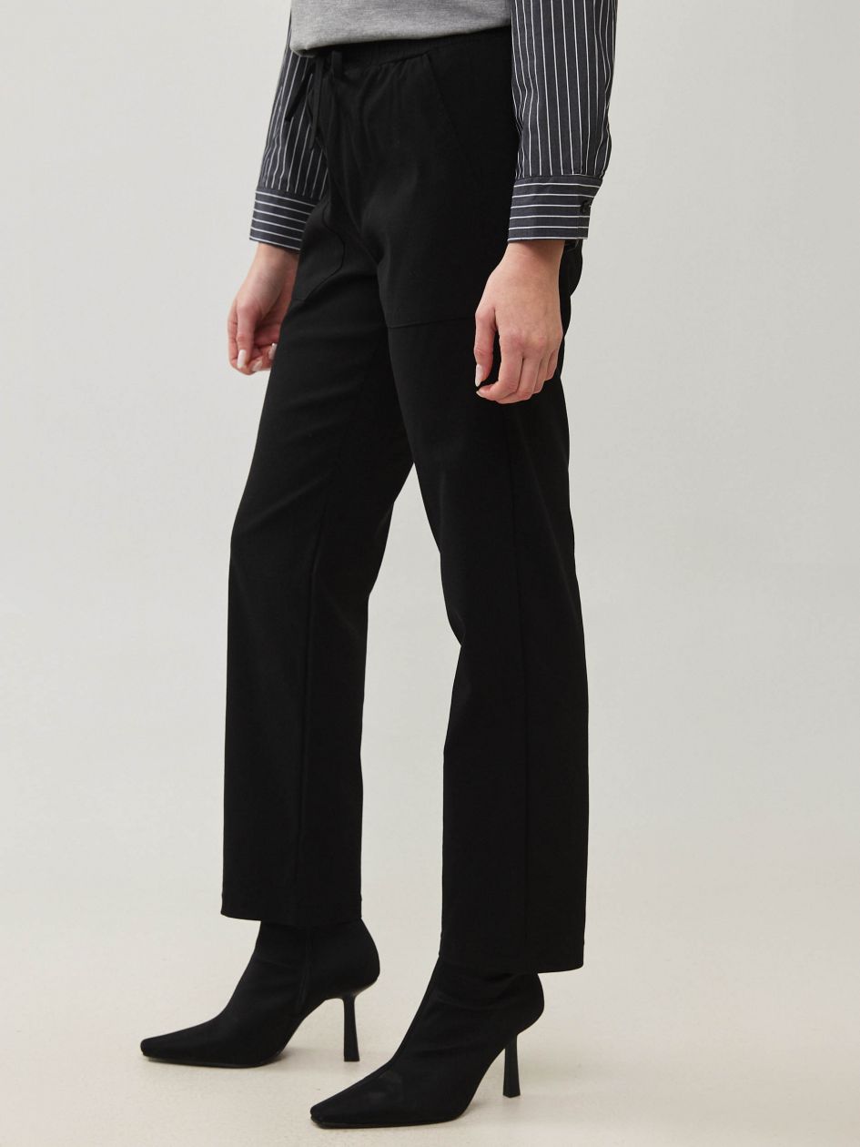 מכנסיים כיסים בנגלין פשתן