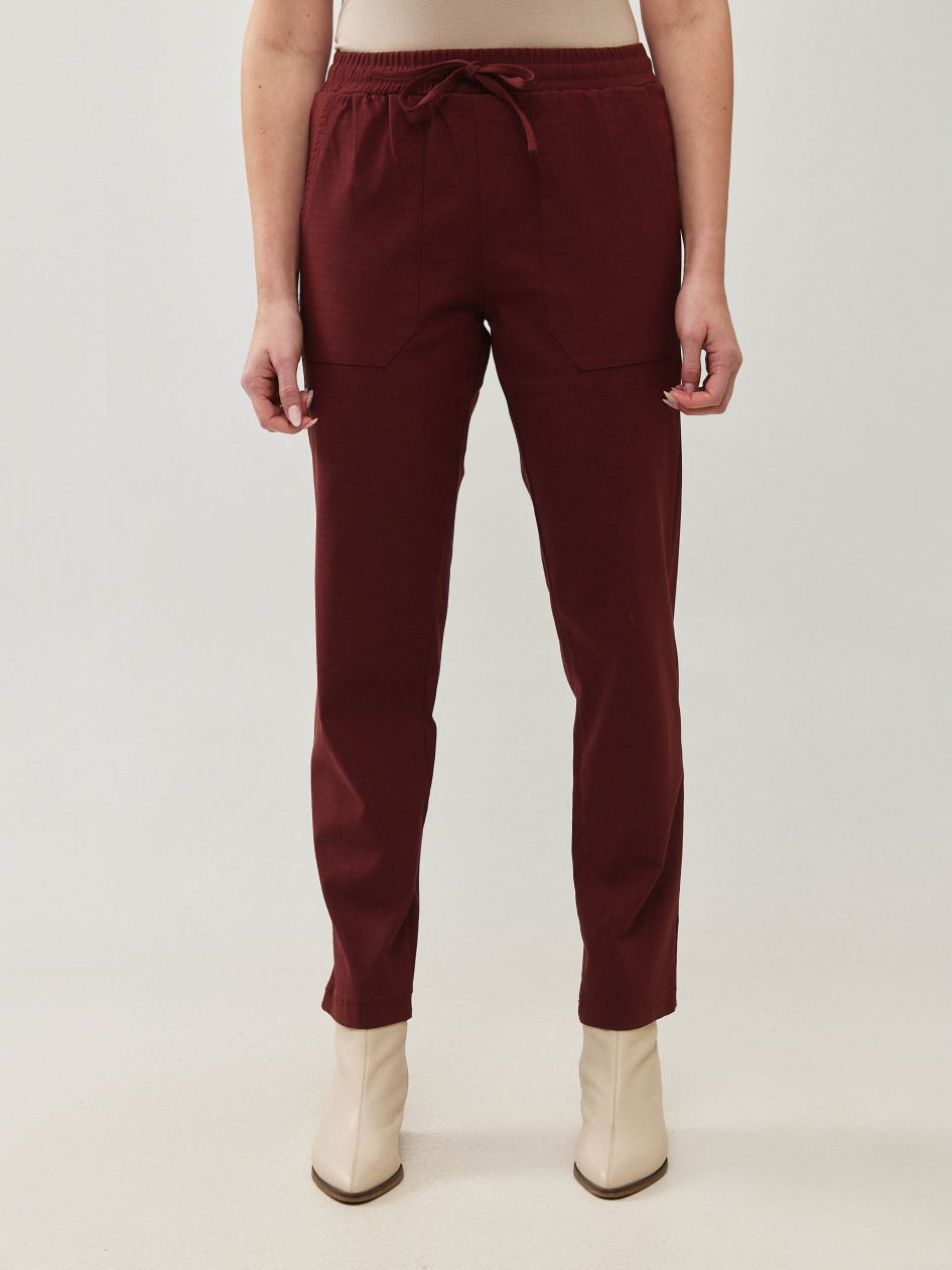 מכנסיים כיסים בנגלין פשתן