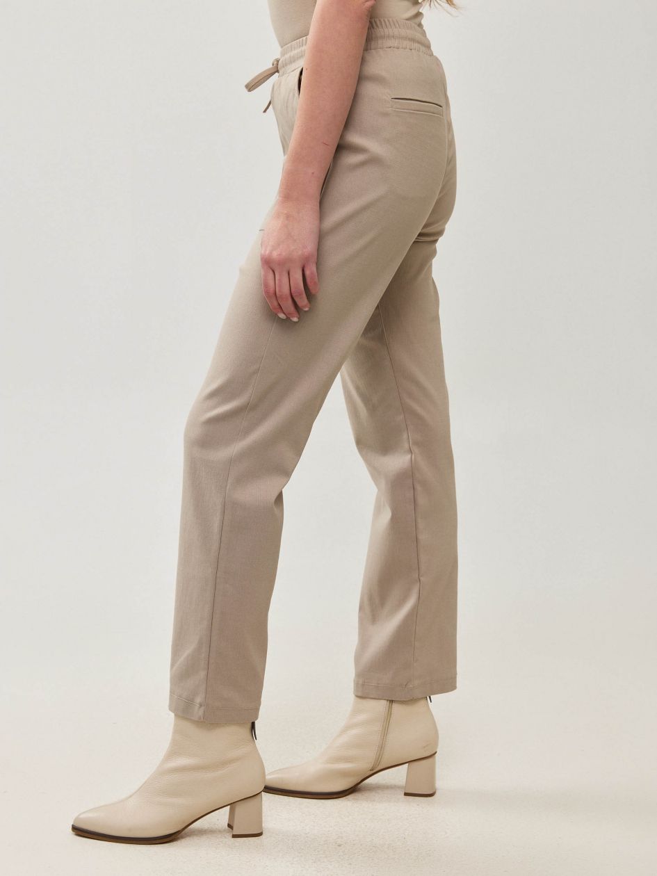 מכנסיים כיסים בנגלין פשתן