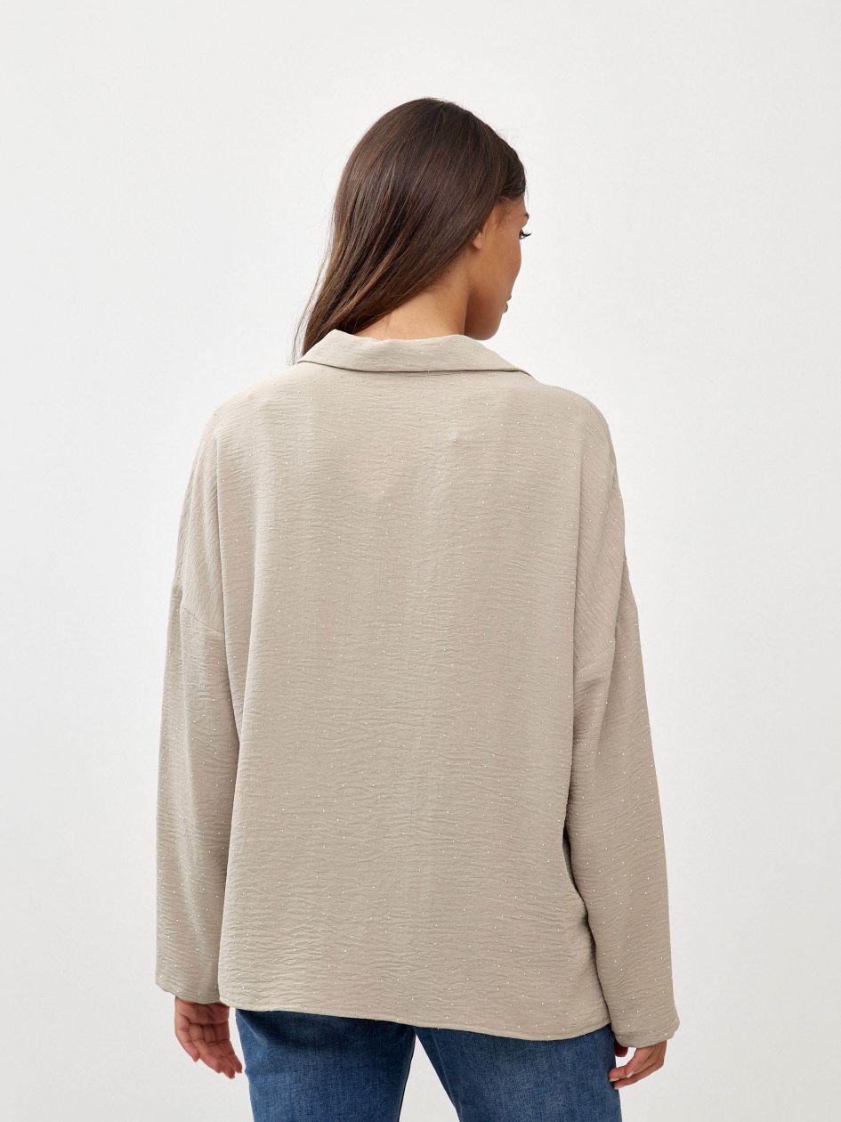 חולצה קרפ אבנים