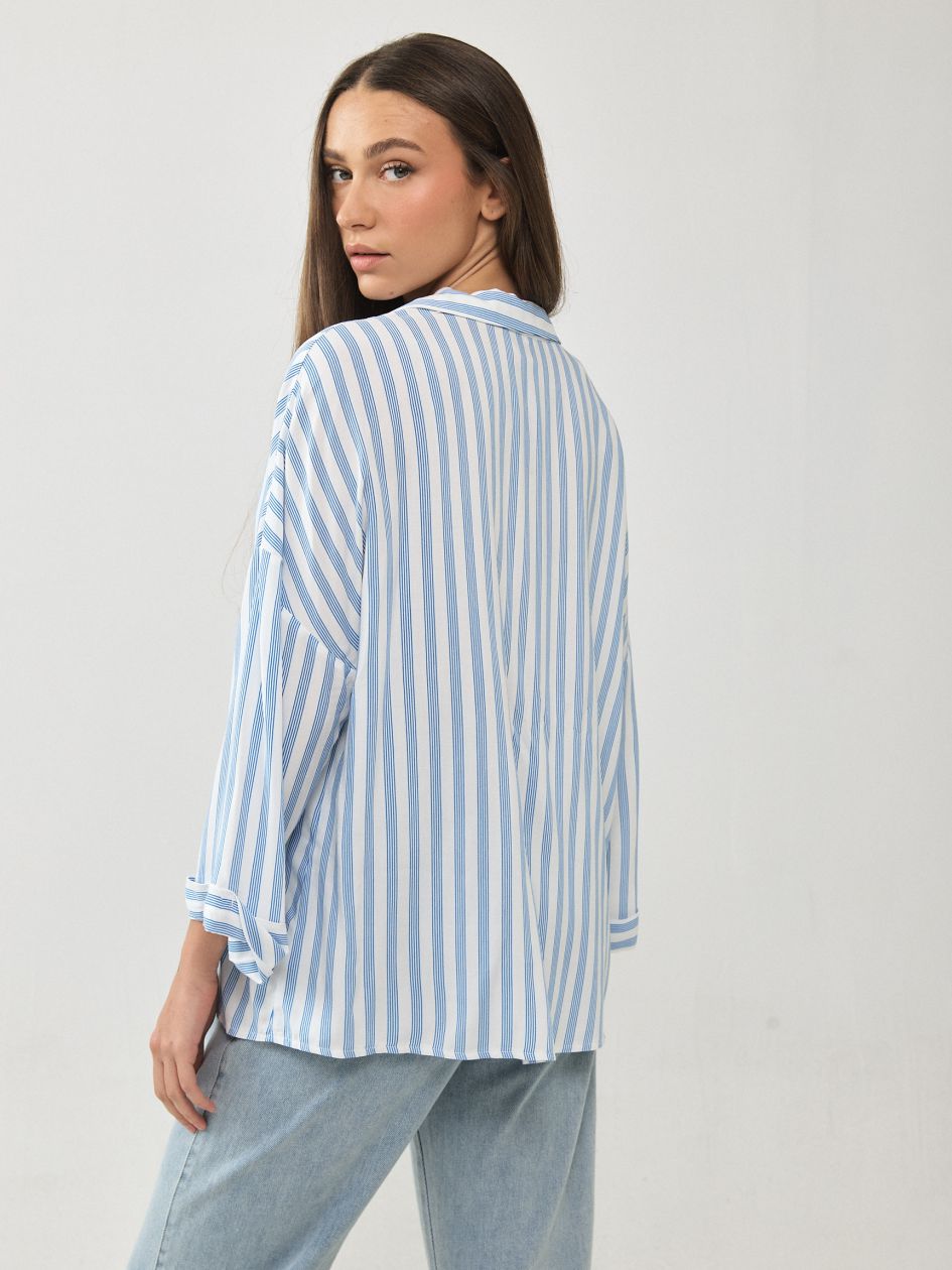 חולצה אריג פסים