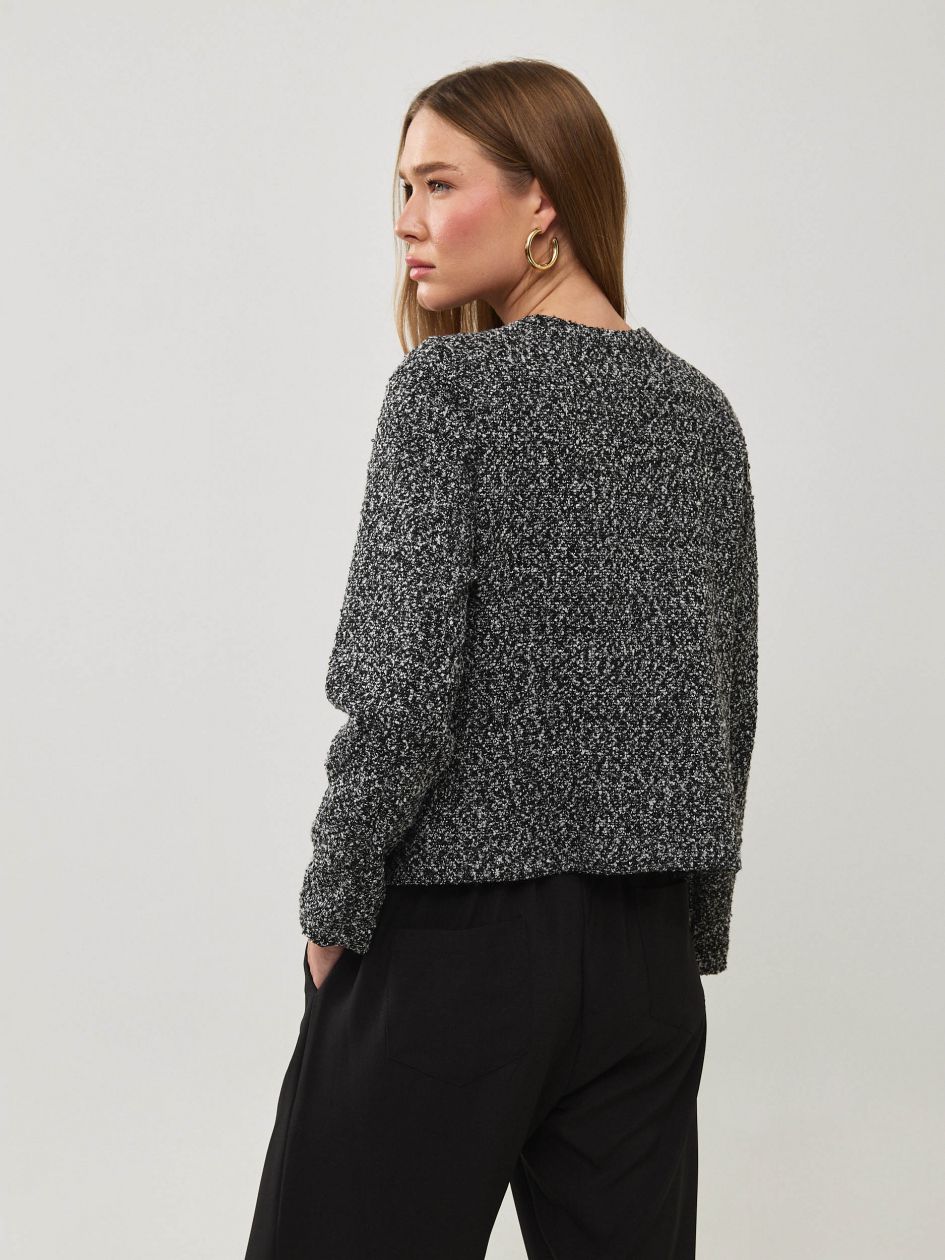 ג`קט בוקלה סריג