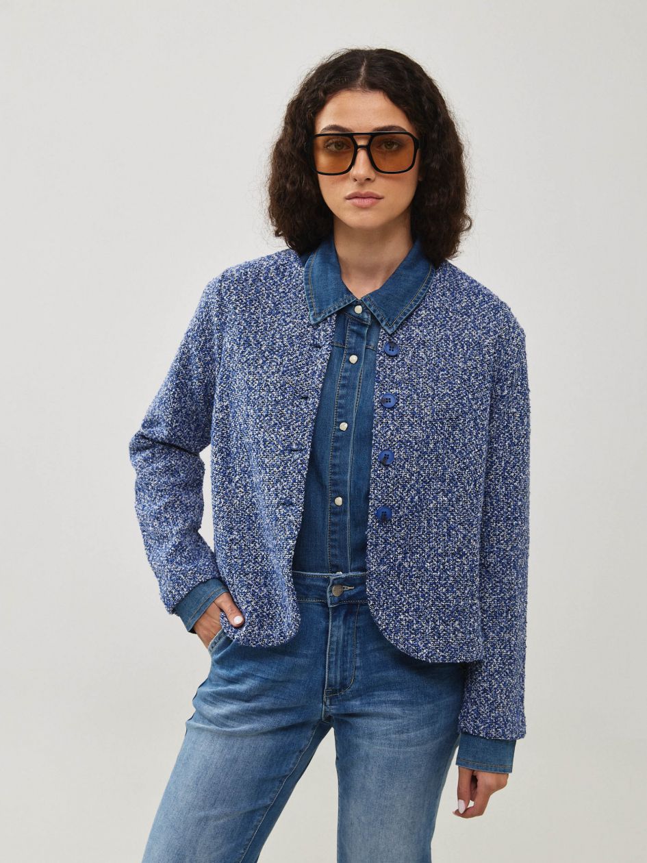 ג`קט בוקלה סריג