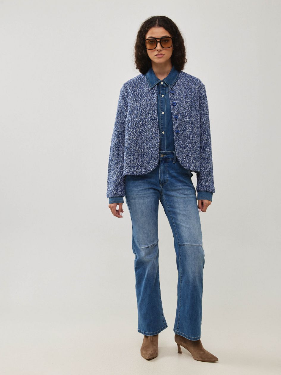 ג`קט בוקלה סריג