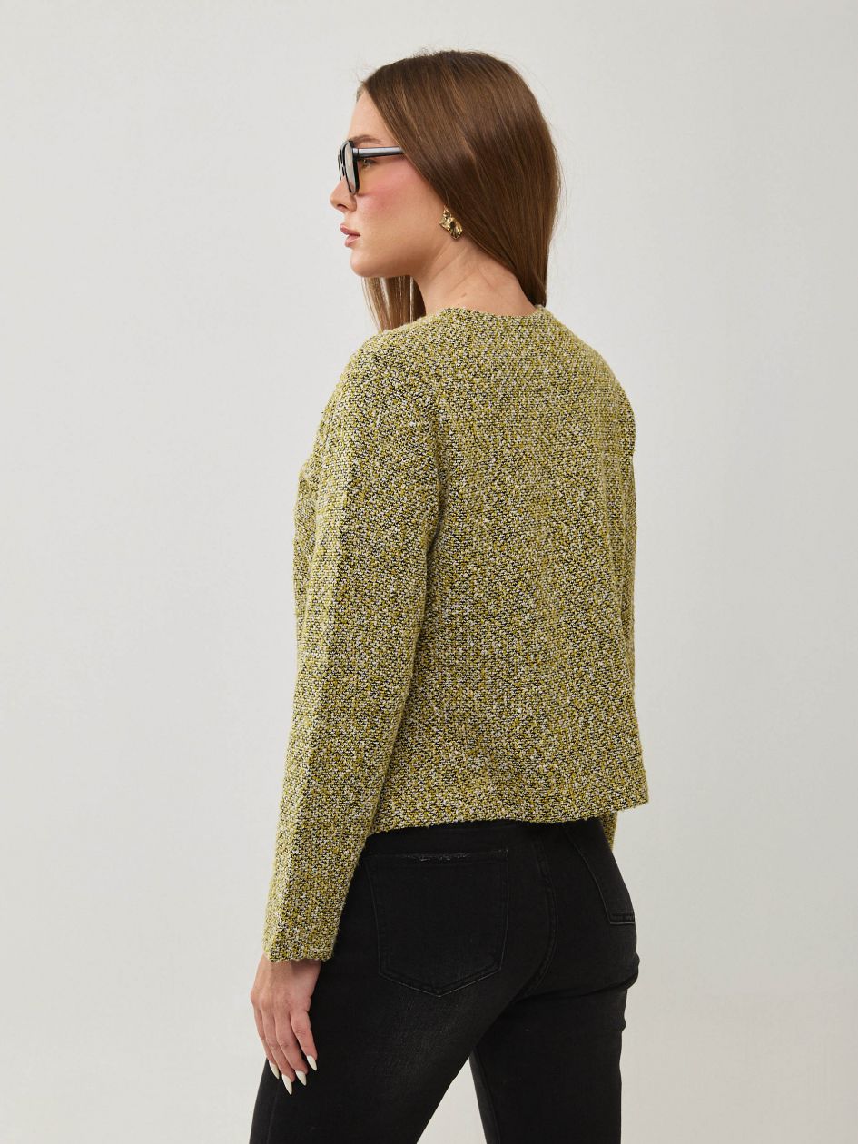 ג`קט בוקלה סריג