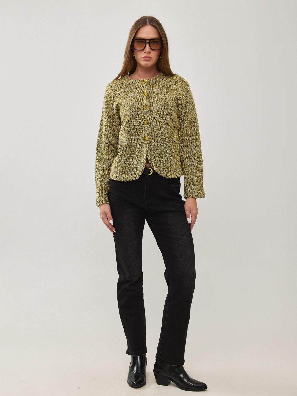 ג`קט בוקלה סריג