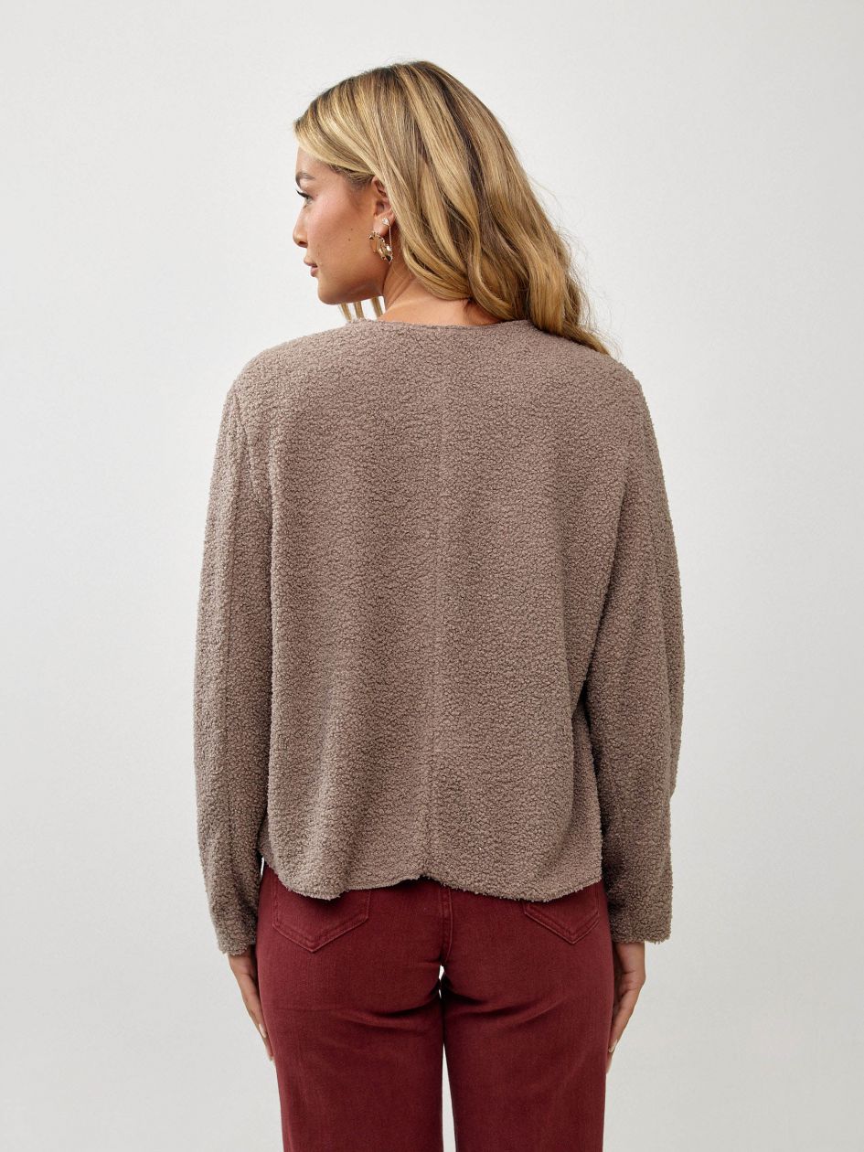 מעיל בוקלה שני כיסים