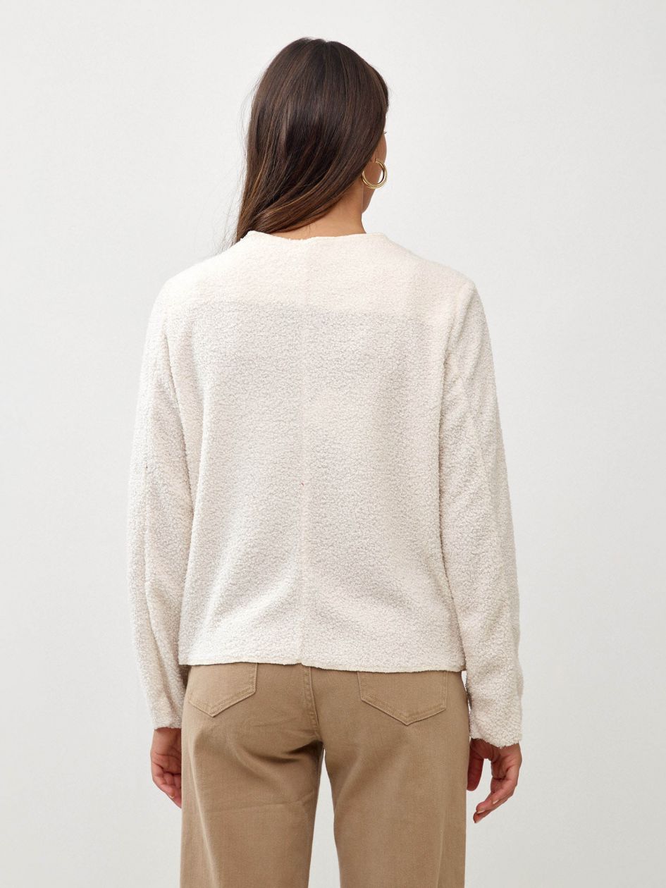 מעיל בוקלה שני כיסים