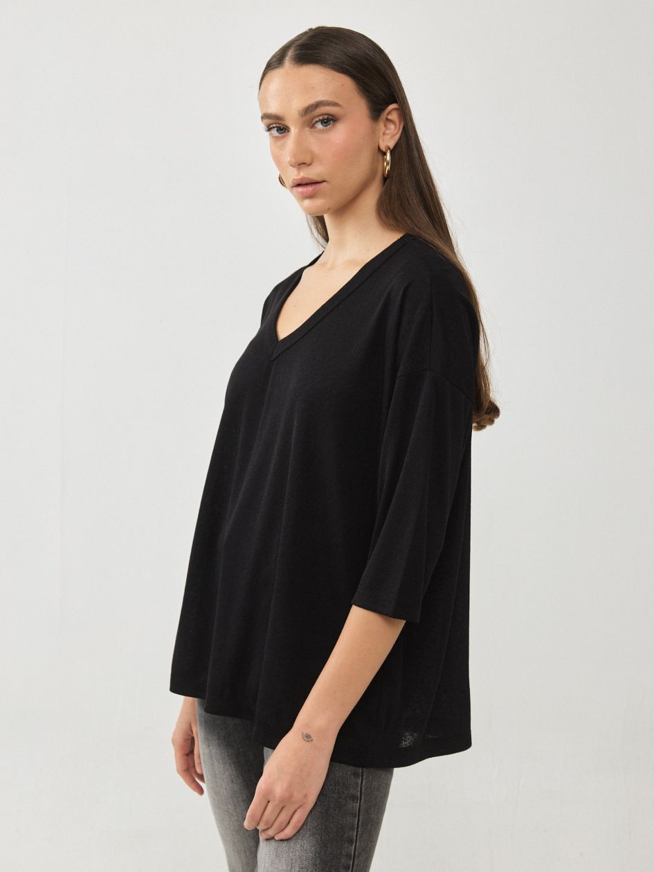 חולצה סריג פלאם