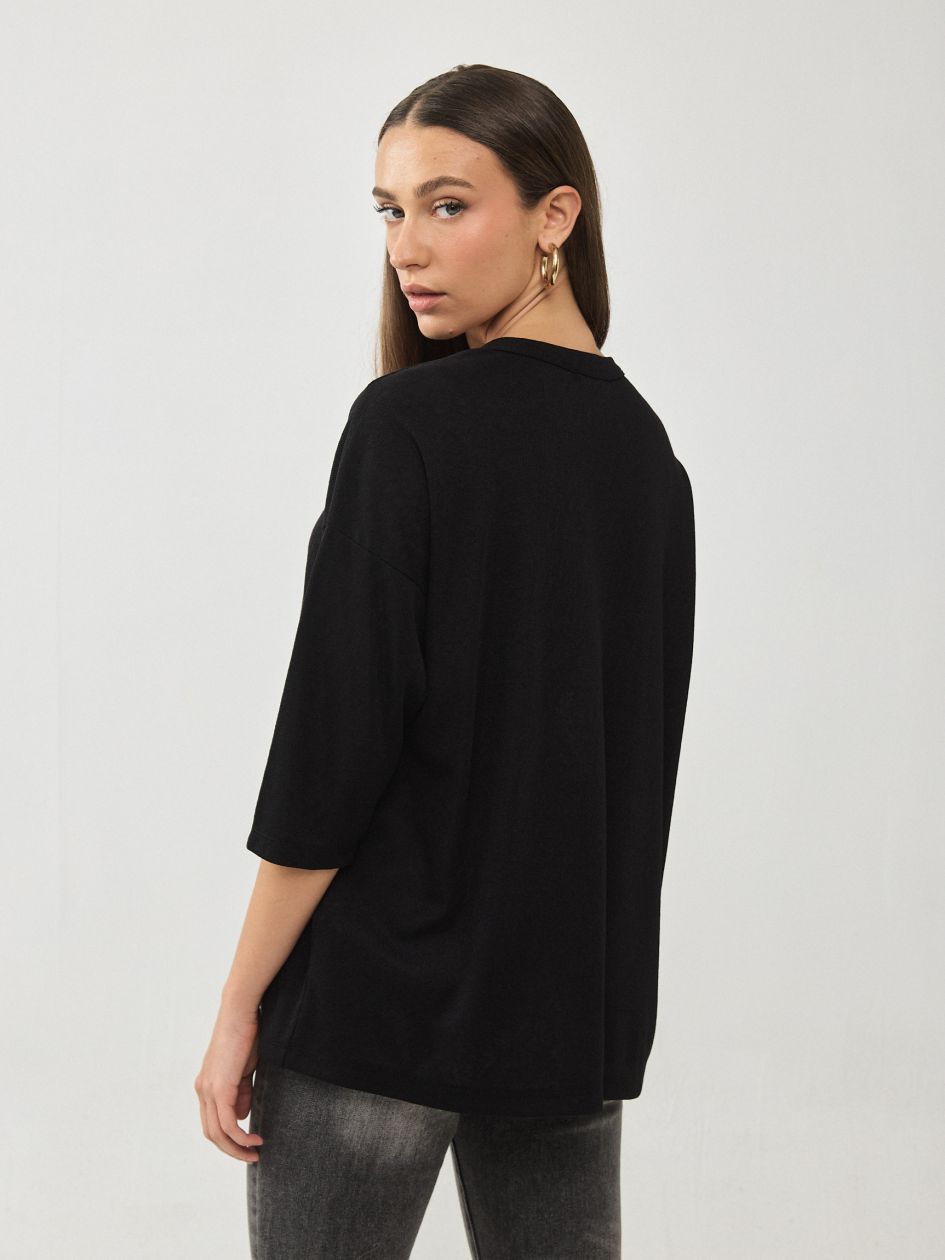 חולצה סריג פלאם