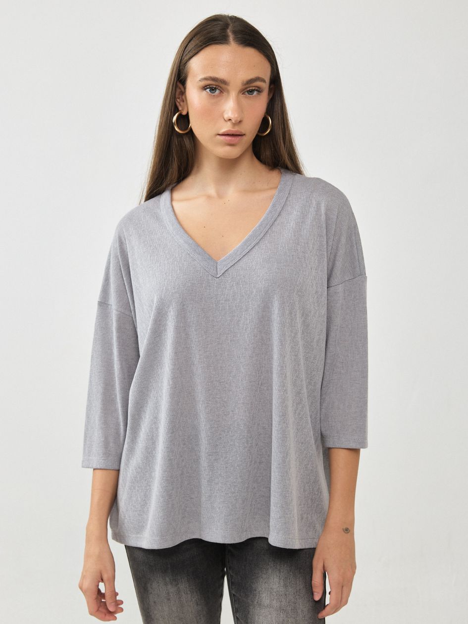 חולצה סריג פלאם