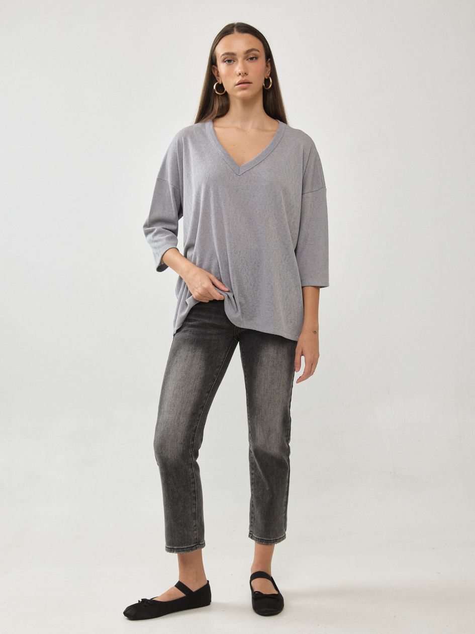 חולצה סריג פלאם