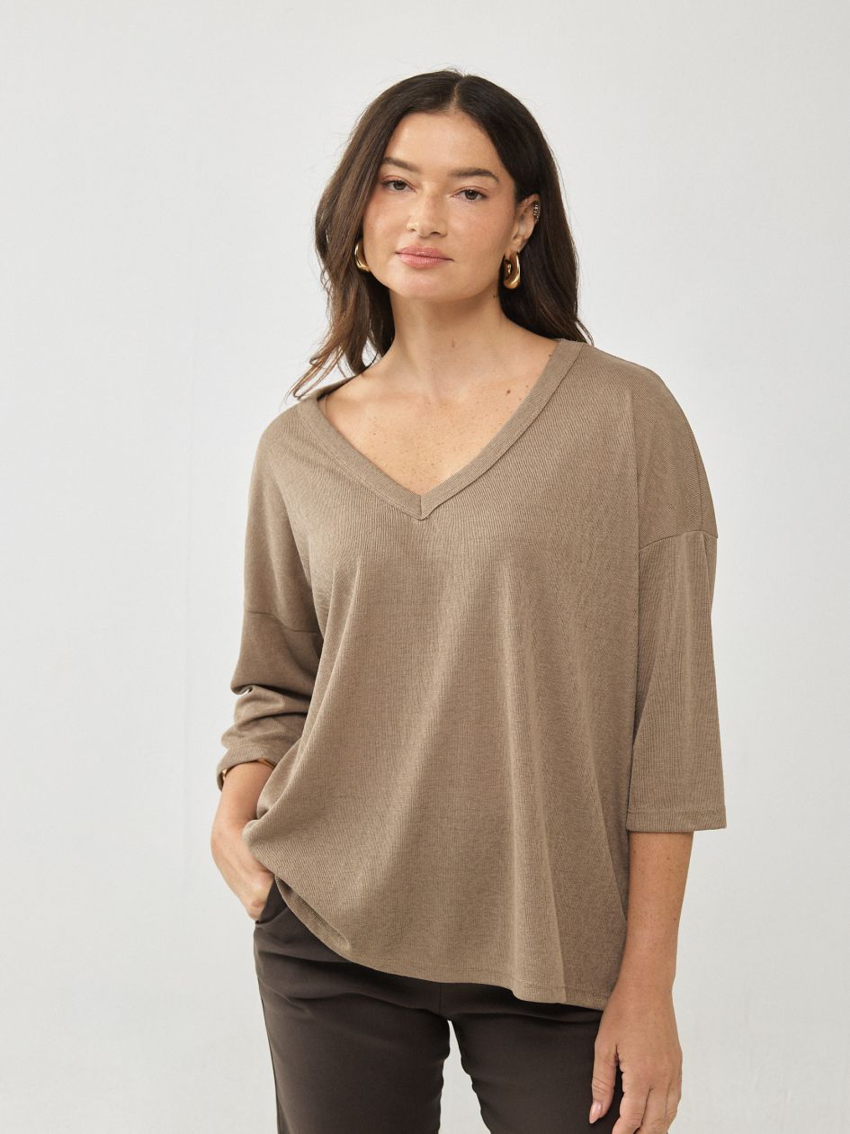 חולצה סריג פלאם