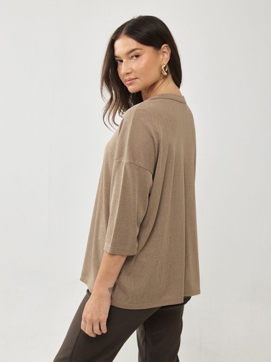 חולצה סריג פלאם