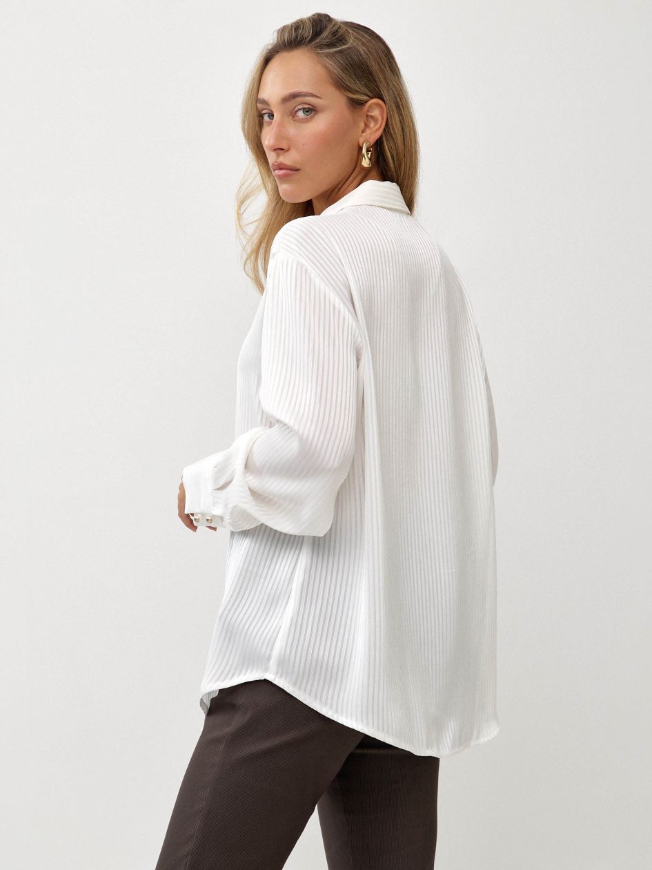 חולצה סאטן פס